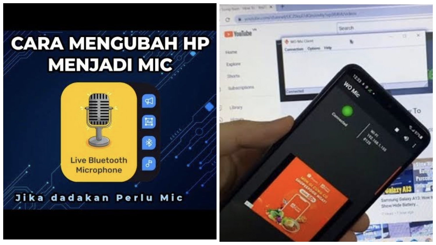Ubah HP Jadi Mikrofon Speaker Aktif dengan WO Mic, Gampang Banget!