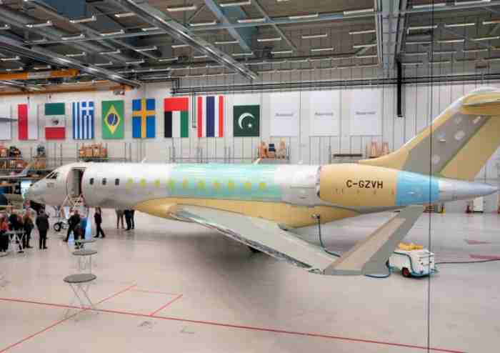 AU Swedia Kirim Unit Perdana Bombardier Global 6000 Yang Akan Dikoversi Jadi GlobalEye AEW&C