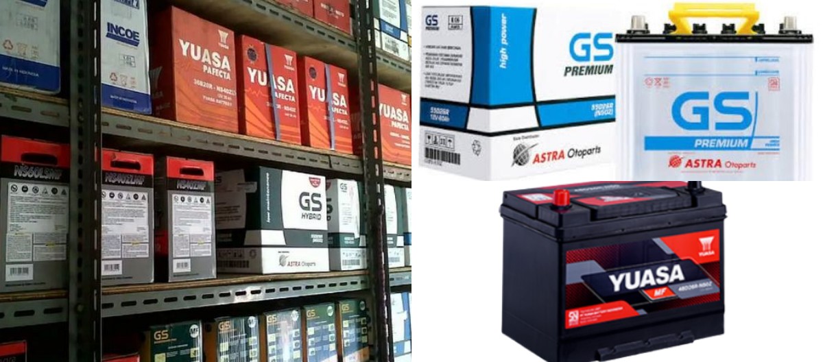 Update Harga Aki Mobil Hari Ini: GS, Yuasa, hingga AXIS Mulai dari 355 Ribu!