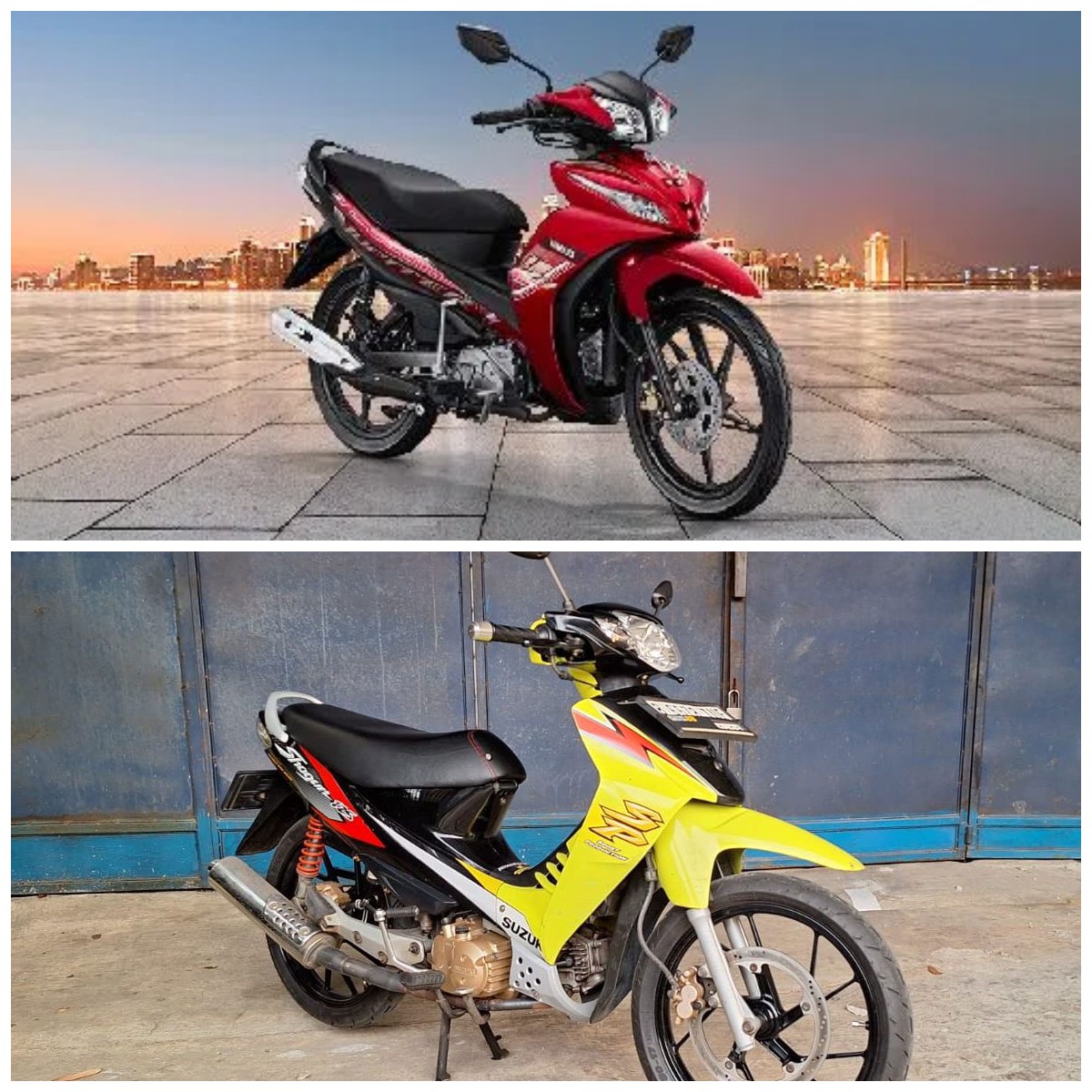 Kembali Bernostalgia: Duel Sengit Yamaha Jupiter Z vs Suzuki Shogun, Siapa Penguasa Jalanan Sebenarnya!