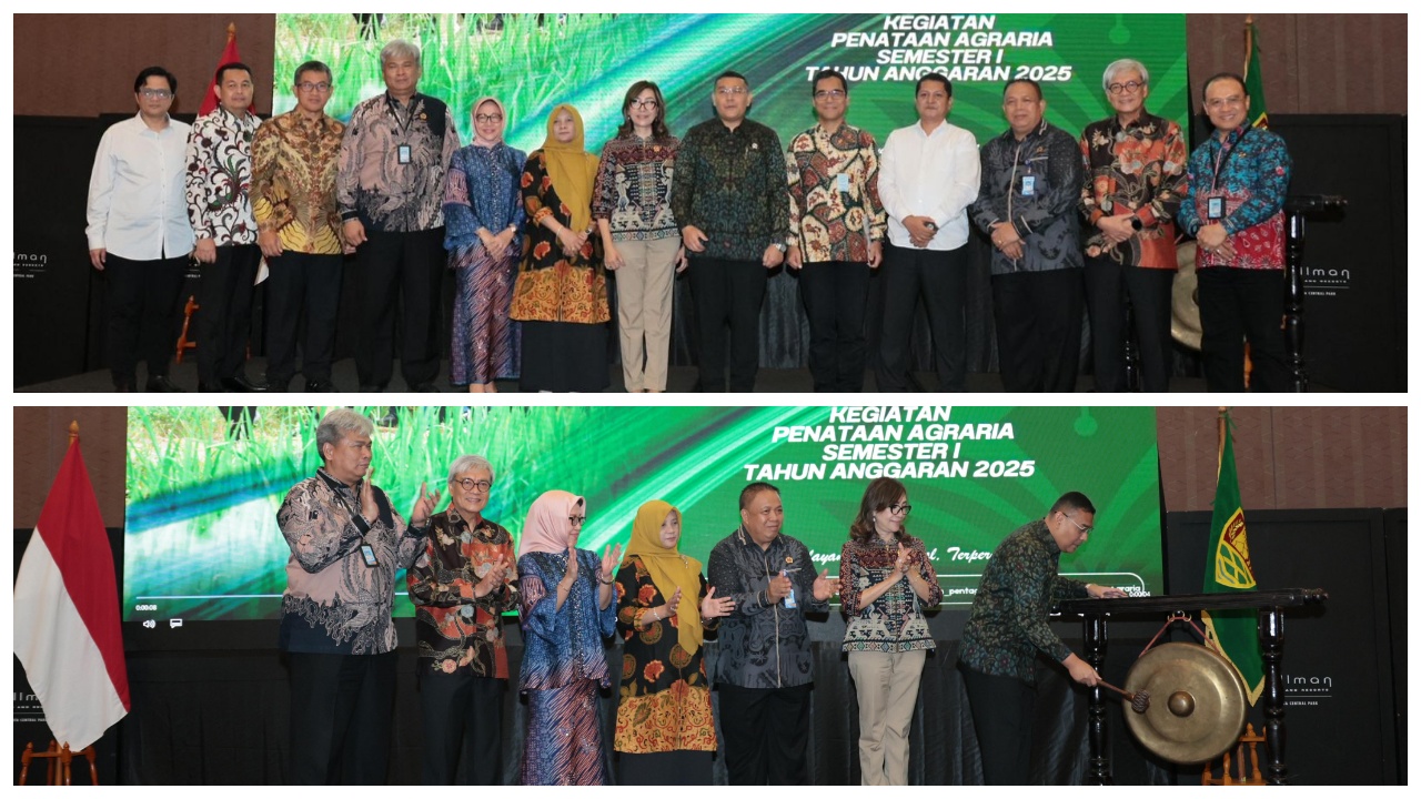 Wamen Ossy Buka Monev Penataan Agraria 2025, Dorong Optimalisasi Penataan Akses untuk Kesejahteraan Petani