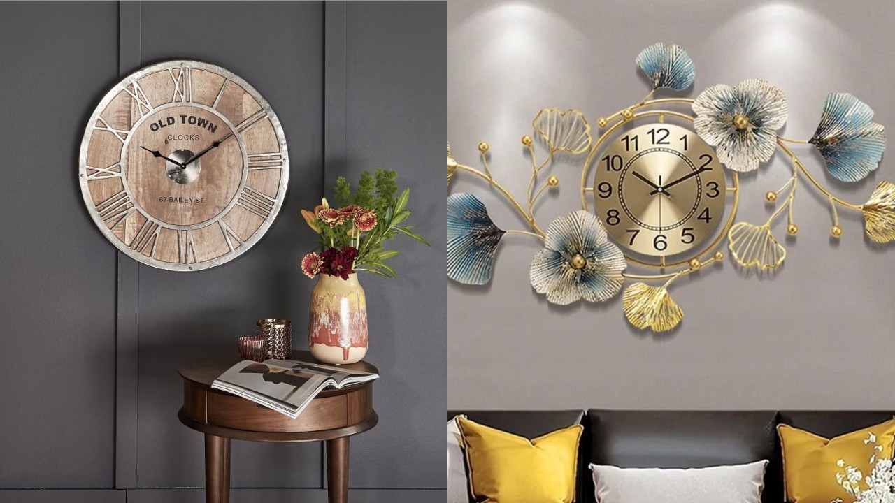 Jam Dinding Aesthetic Bernuansa Modern, Sentuhan Kecil yang Bikin Ruangan Lebih Hidup!