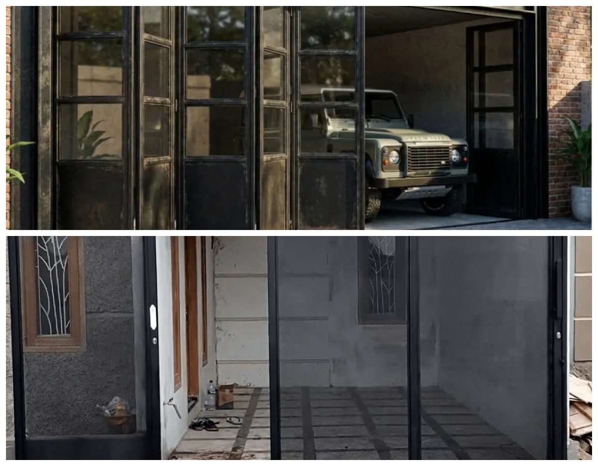 Inspirasi Pintu Garasi Besi Lipat Minimalis 2026: Kokoh, Modern, dan Hemat Ruang