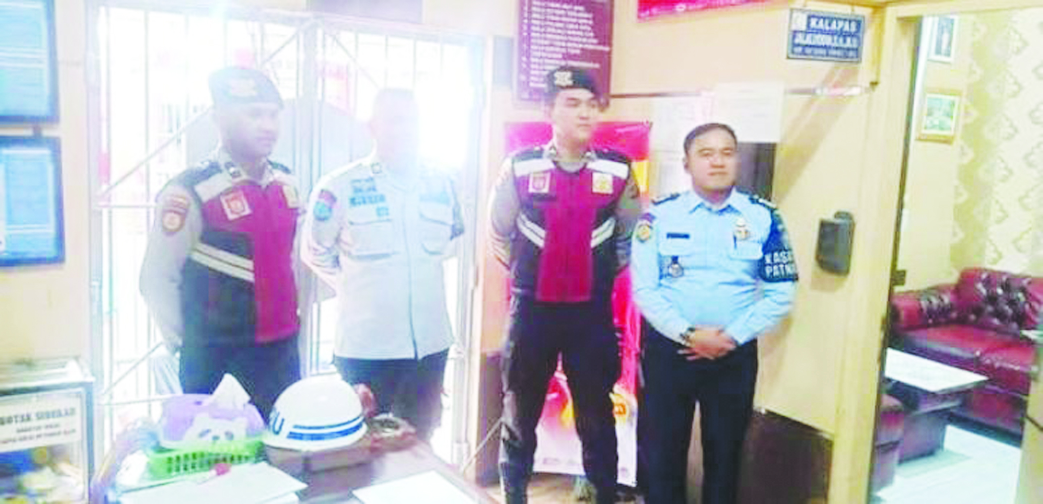 Jalin Sinergitas, Terima Patroli Sambang Kepolisian 
