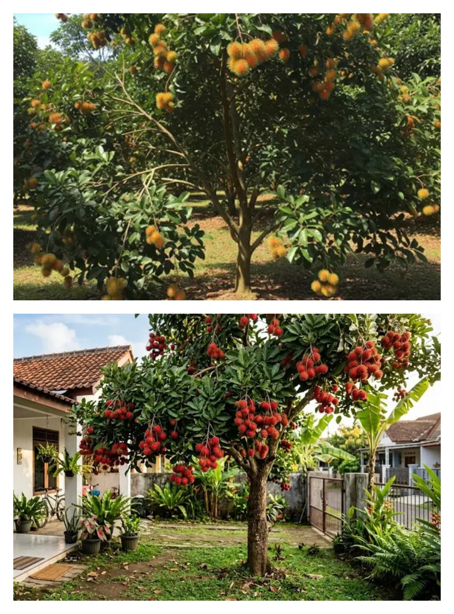 8 Cara Jitu Merawat Pohon Rambutan agar Pendek dan Rajin Berbuah