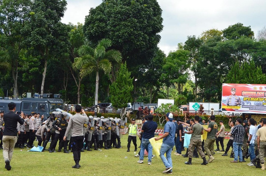 Komisi I DPRD Hadiri TFG dan Simulasi Sispamkota