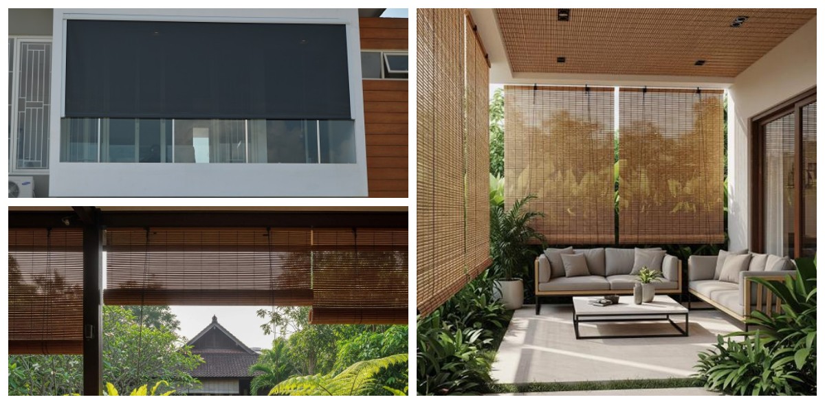 5 Rekomendasi Tirai Outdoor Penjinak Terik, Bikin Teras Teduh dan Tetap Estetik