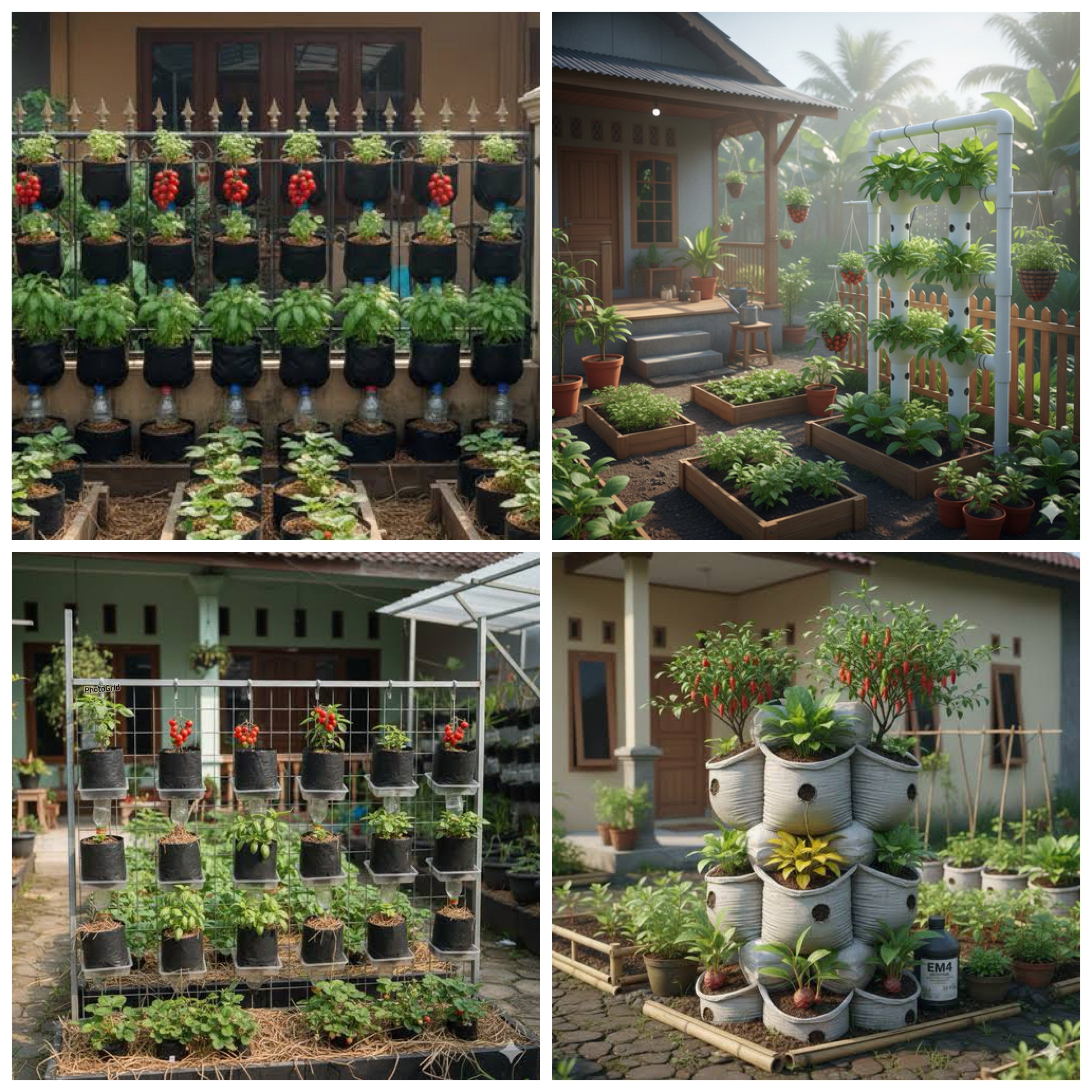 Lahan Sempit Bukan Halangan! 7 Model Kebun Sayur Tumpang Sari yang Tetap Rapi!