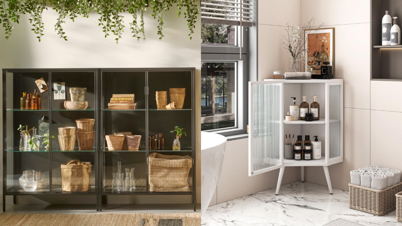 Ide Model Lemari Kaca Cantik yang Membuat Ruangan Tampak Lebih Lapang!