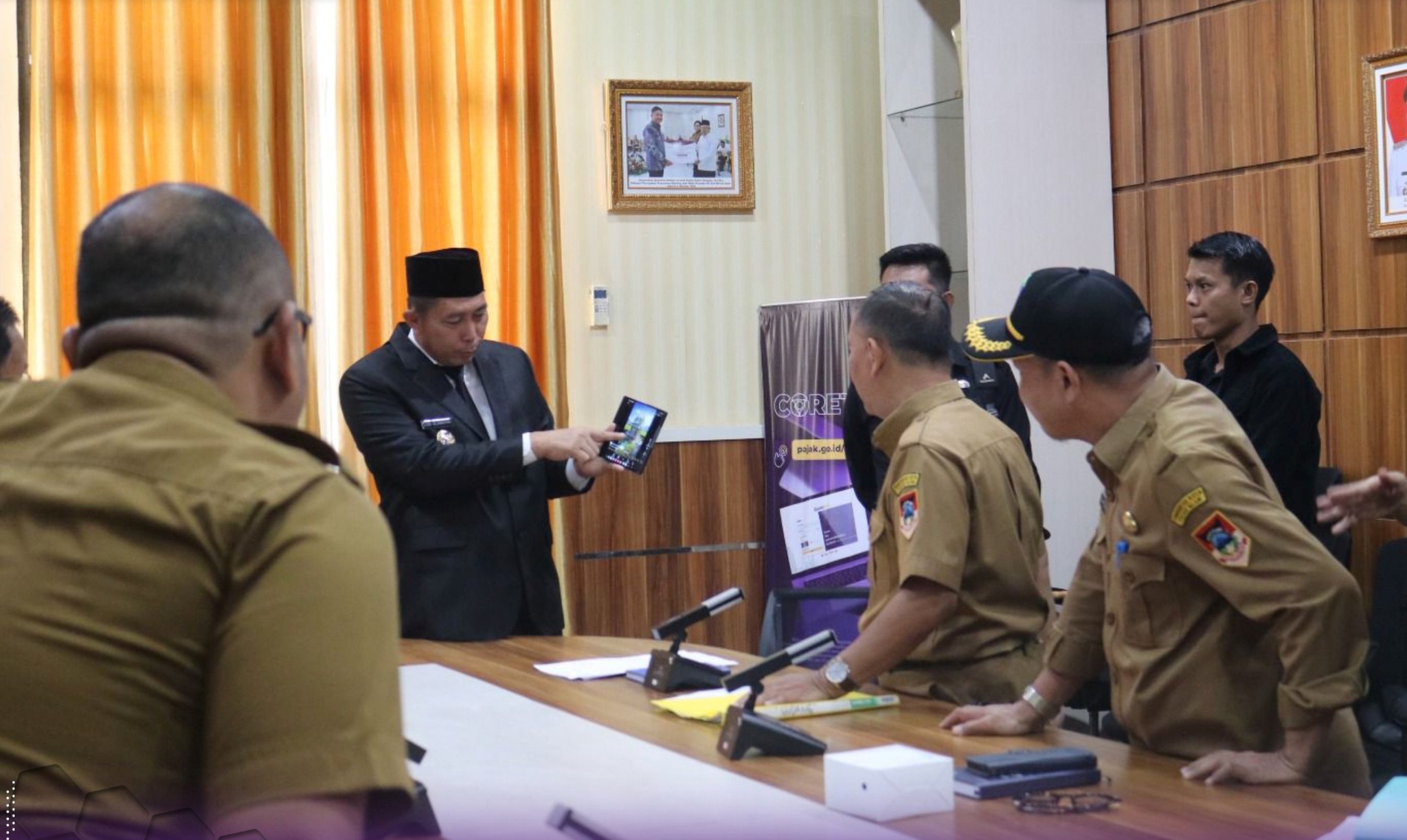 Wali Kota Pagar Alam, Ludi Oliansyah Pimpin Rapat Rencana Pemanfaatan Gudang Komoditi Kopi 