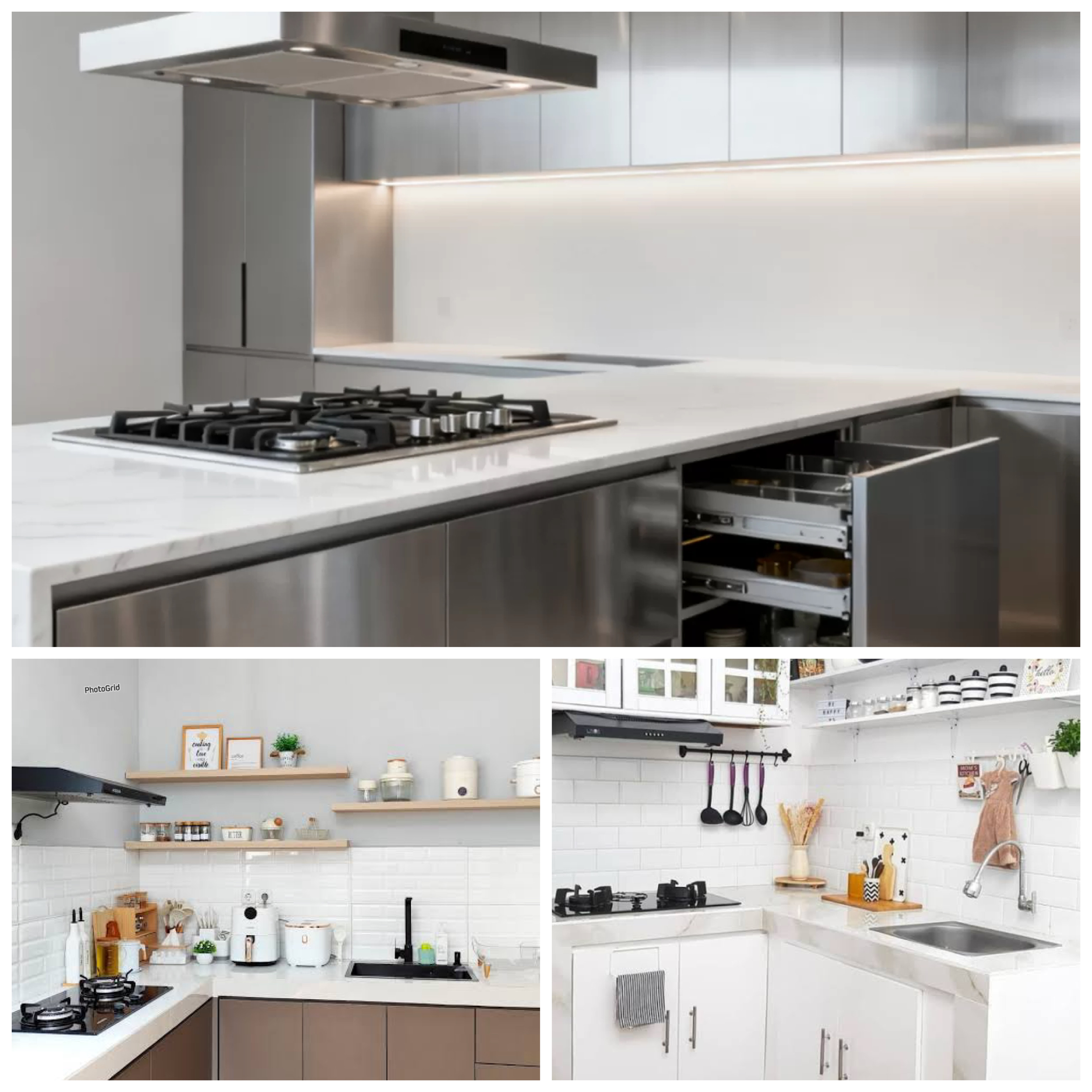 Dapur Makin Rapi! 7 Inspirasi Meja Kompor Minimalis Modern 2026 yang Mudah Dirawat!