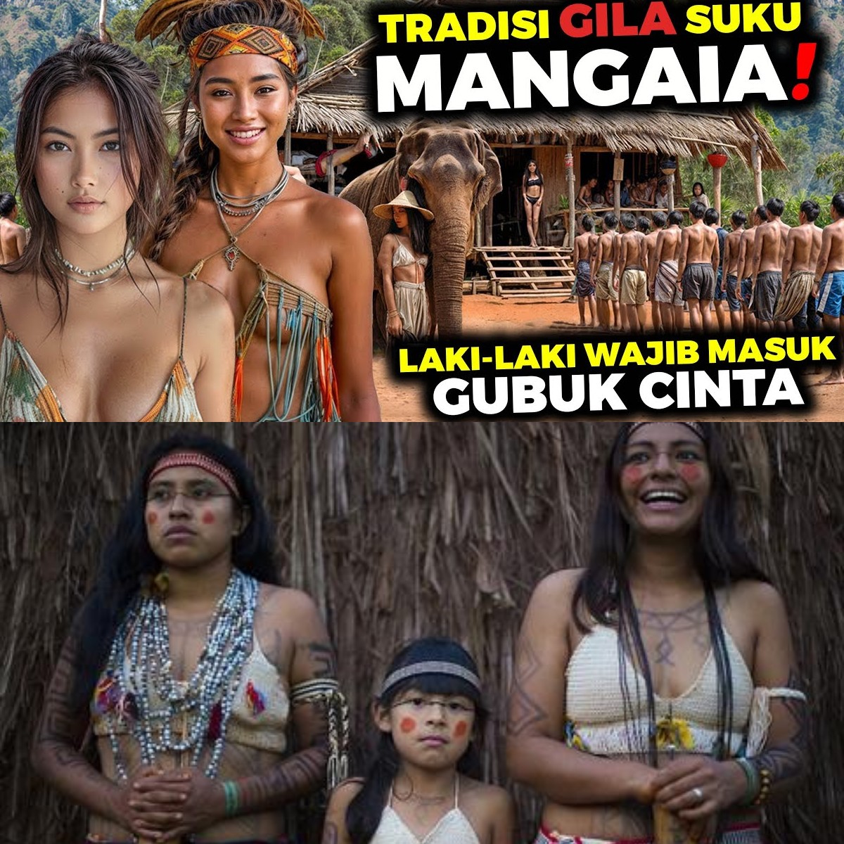 Kenapa Gadis Muda di Suku Mangaia Dipaksa Menghadapi Peran Dewasa?! Sebuah Keputusan yang Kontroversial!