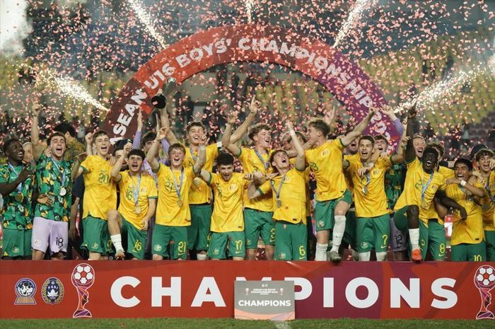 Lawan Negara-negara Asia Tenggara Sangat Menantang, Australia Juara ASEAN Cup U-16 2024