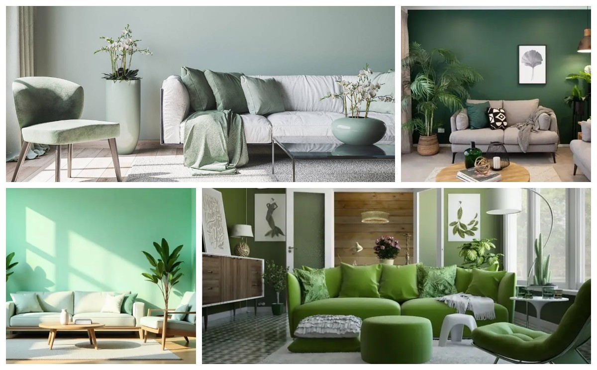 Bikin Rumah Makin Hidup! 9 Inspirasi Ruang Tamu Warna Hijau yang Sejuk dan Elegan