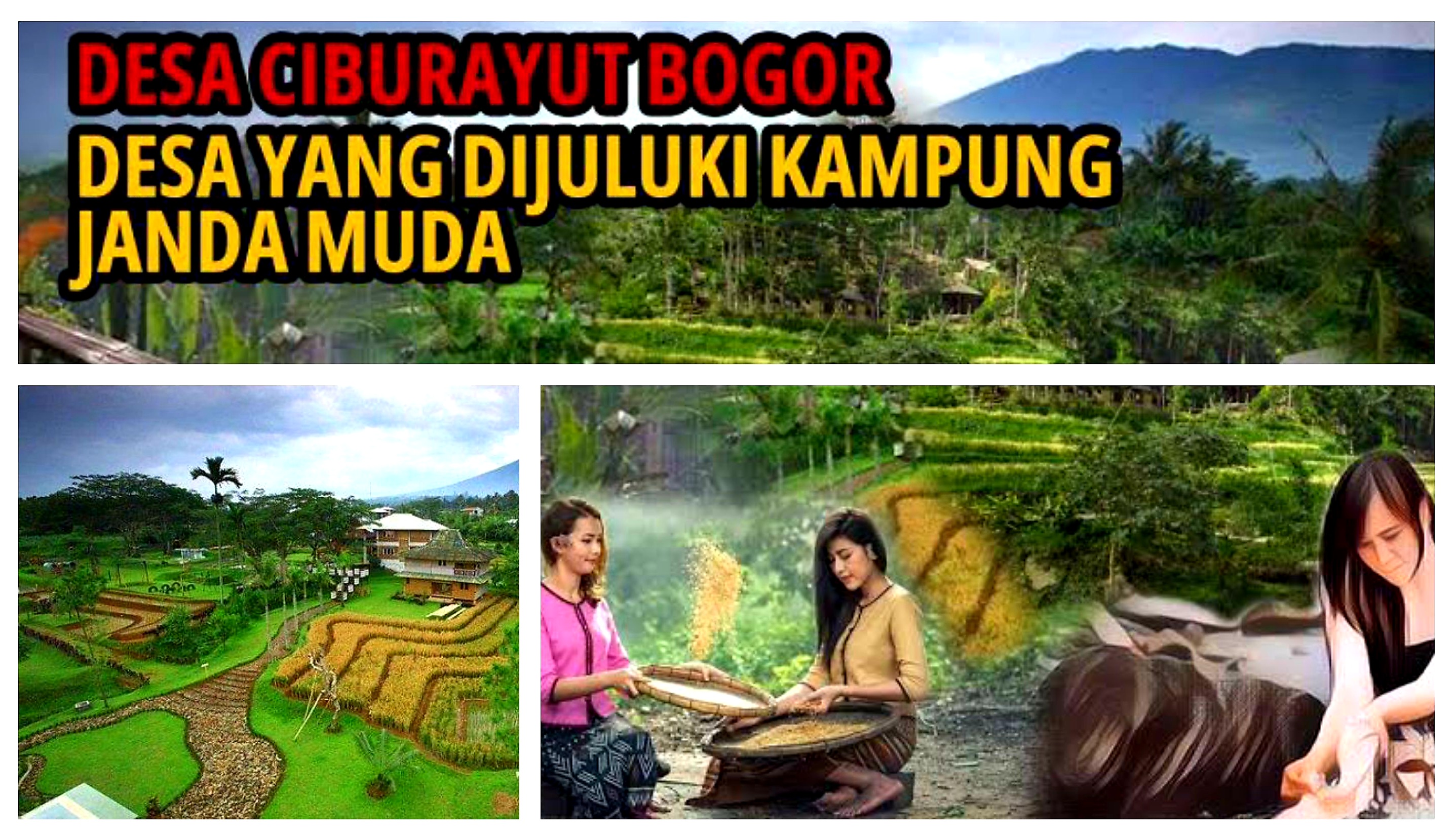 Asal Mula Dikenal Sebagai Kampung Janda Unik di Ciburayut Bogor