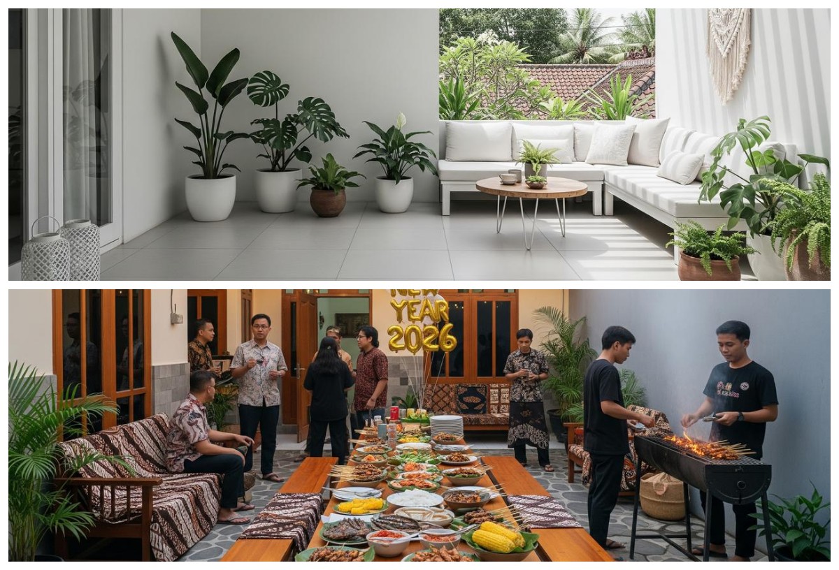 8 Desain Teras Mungil yang Bikin Bukber Ramadan 2026 Jadi Super Lega dan Estetik!