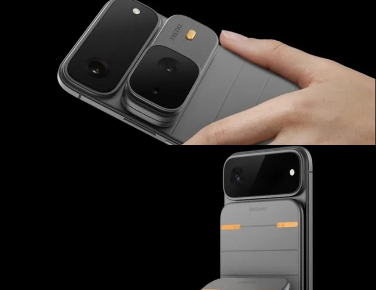 Revolusi Modular! Tecno Perkenalkan HP Magnetik Tercanggih 2026, Ramping Tanpa Port