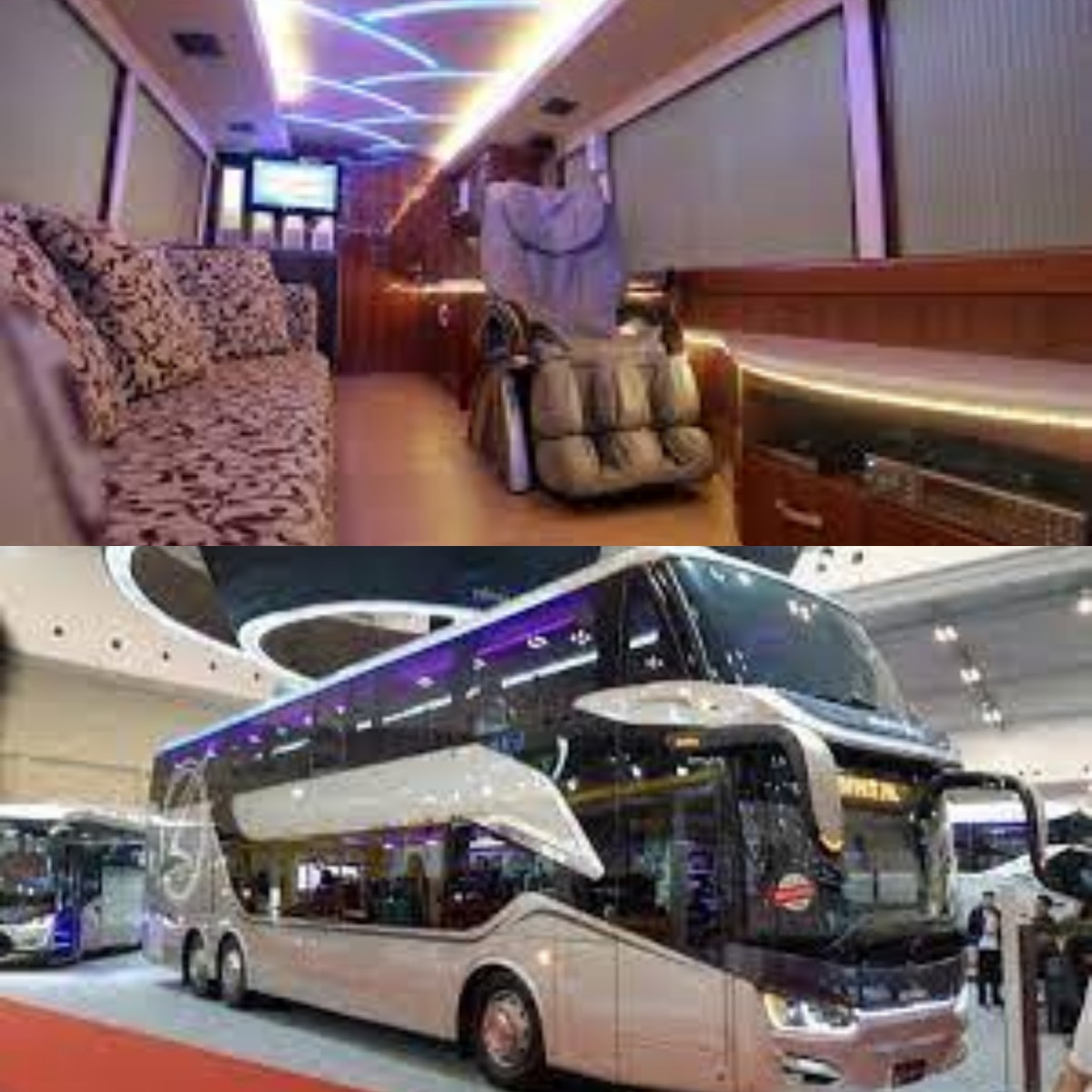 Mirip Hotel Bintang 5! Inilah Deretan Bus Mewah yang Ada di Indonesia! 