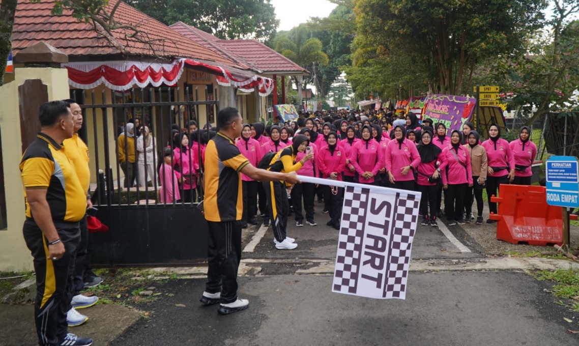 Gelar Olga Bareng, Kapolres Pagar Alam Ucapkan Terima Kasih Dedikasi PJU