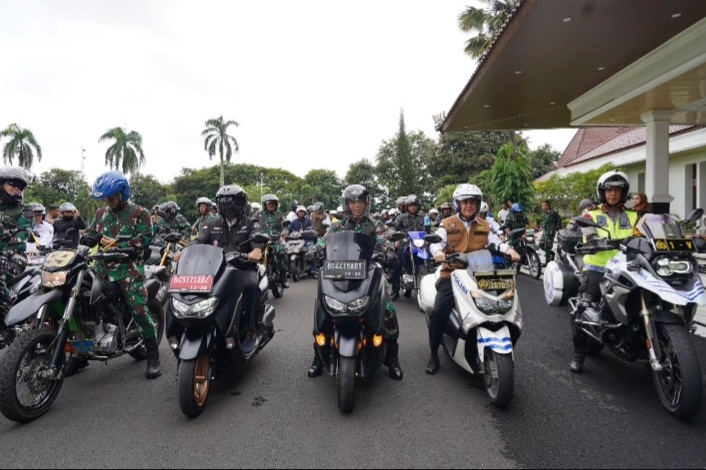 Pangdam dan Kapolda Patroli TPS Bareng, Pencoblosan dii Palembang Aman