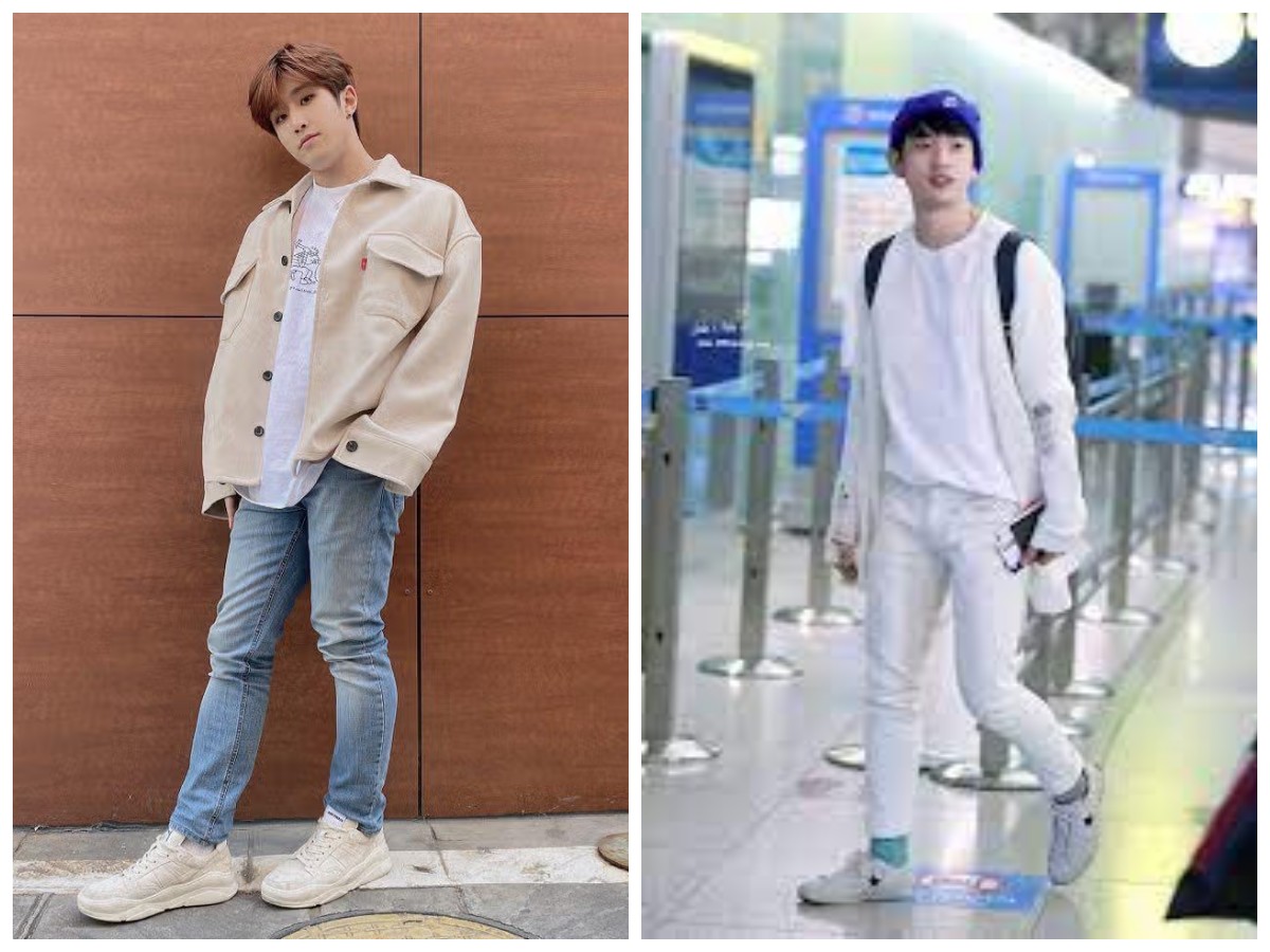 Tampil Keren dengan Kaos Putih? Intip Gaya Mix and Match Jinjin ASTRO!