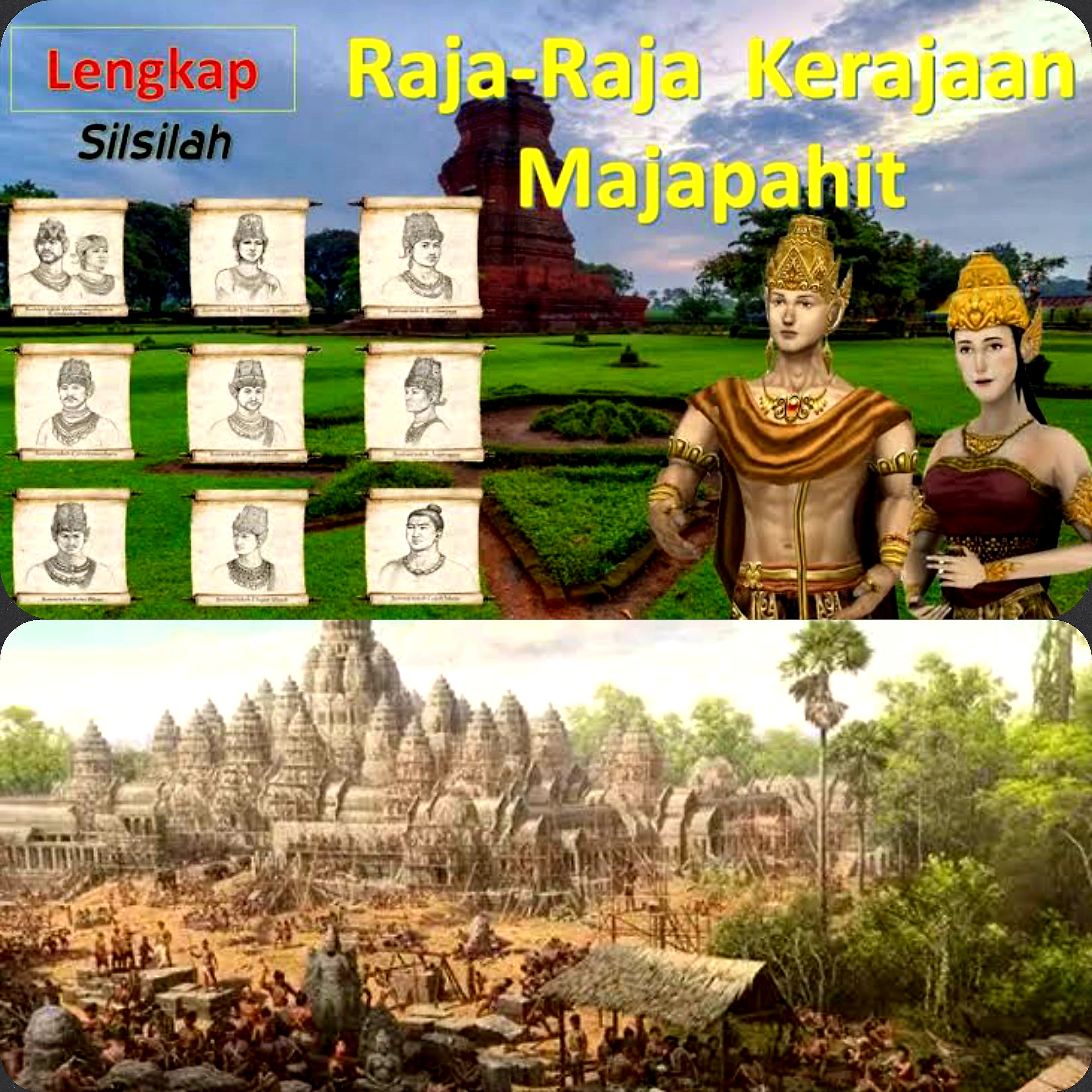 Jejak Historis Silsilah Kerajaan Majapahit dan Raja Paling Lama Berkuasa 