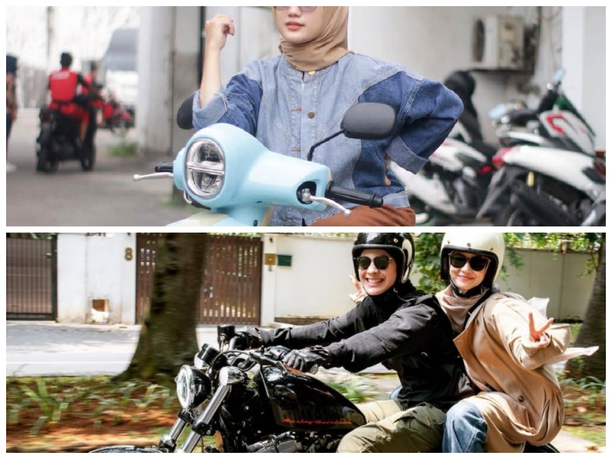 Tetap Stylish di Atas Motor Meski Berhijab? Intip Inspirasi OOTD Nyaman dan Modis Ini!
