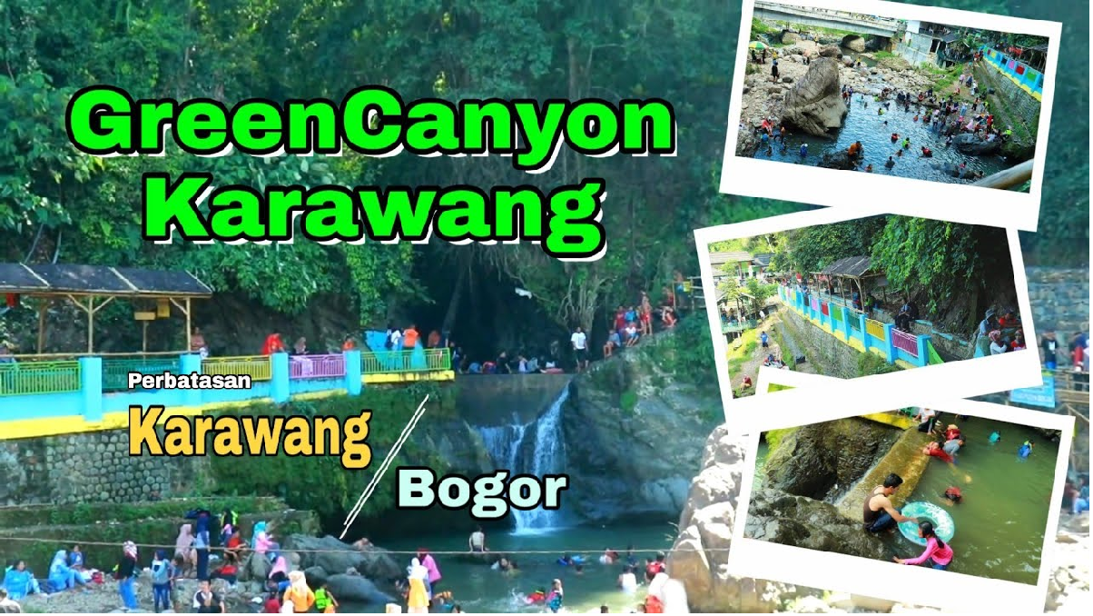 Jadi Tempat Favorit Untuk Menyegarkan Diri, Coba Datang ke Green Canyon Karawang Dijamin Pikiran Jadi Fresh!