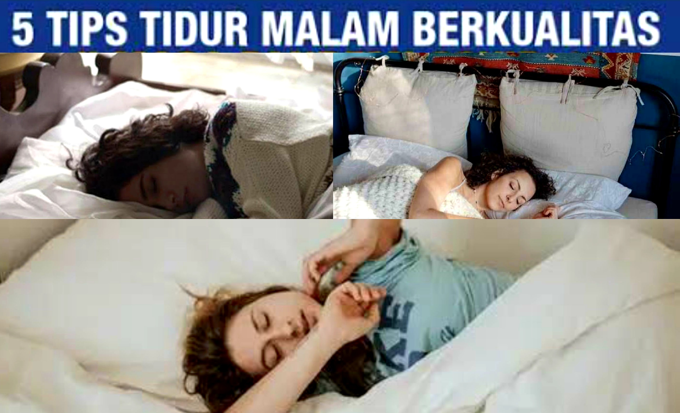 5 Kebiasaan yang Harus Dihindari Malam Hari Agar Tidur Jadi Nyenyak dan Pulas!