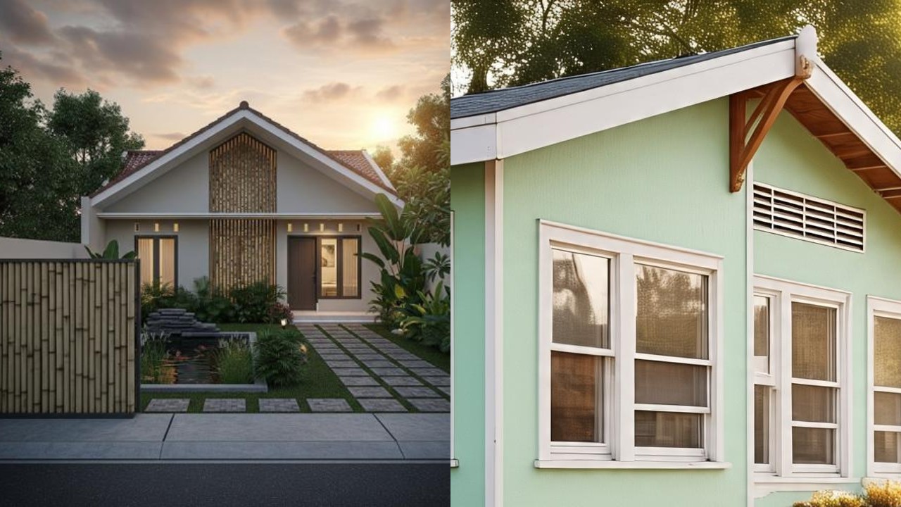 Rumah Era 80-an dengan Sentuhan Islami, Tetap Klasik Namun Lebih Mewah!