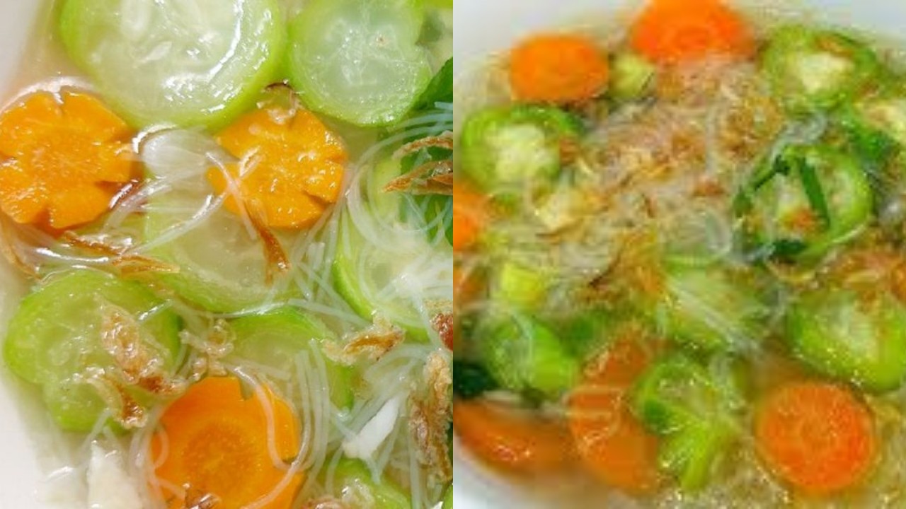 Cara Mudah Membuat Sup Oyong Tahu Bihun, Hidangan Yang Tepat Dimusim Dingin