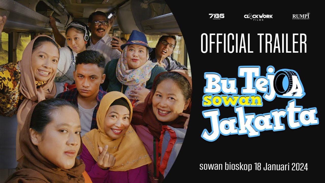 Sambut Awal Tahun 2024 dengan Film Komedi  Bu Tejo Sowan Jakarta, Kocak Parah!