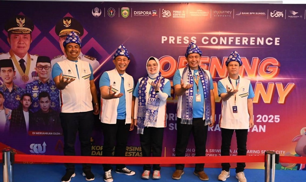 Walikota Hadiri Pembukaan Pornas KORPRI XVII di Palembang