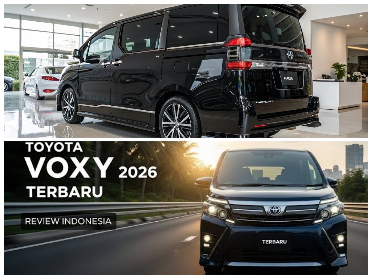 Toyota Voxy 2026 Meluncur di Indonesia: MPV Modern dengan Performa Responsif dan Fitur Canggih