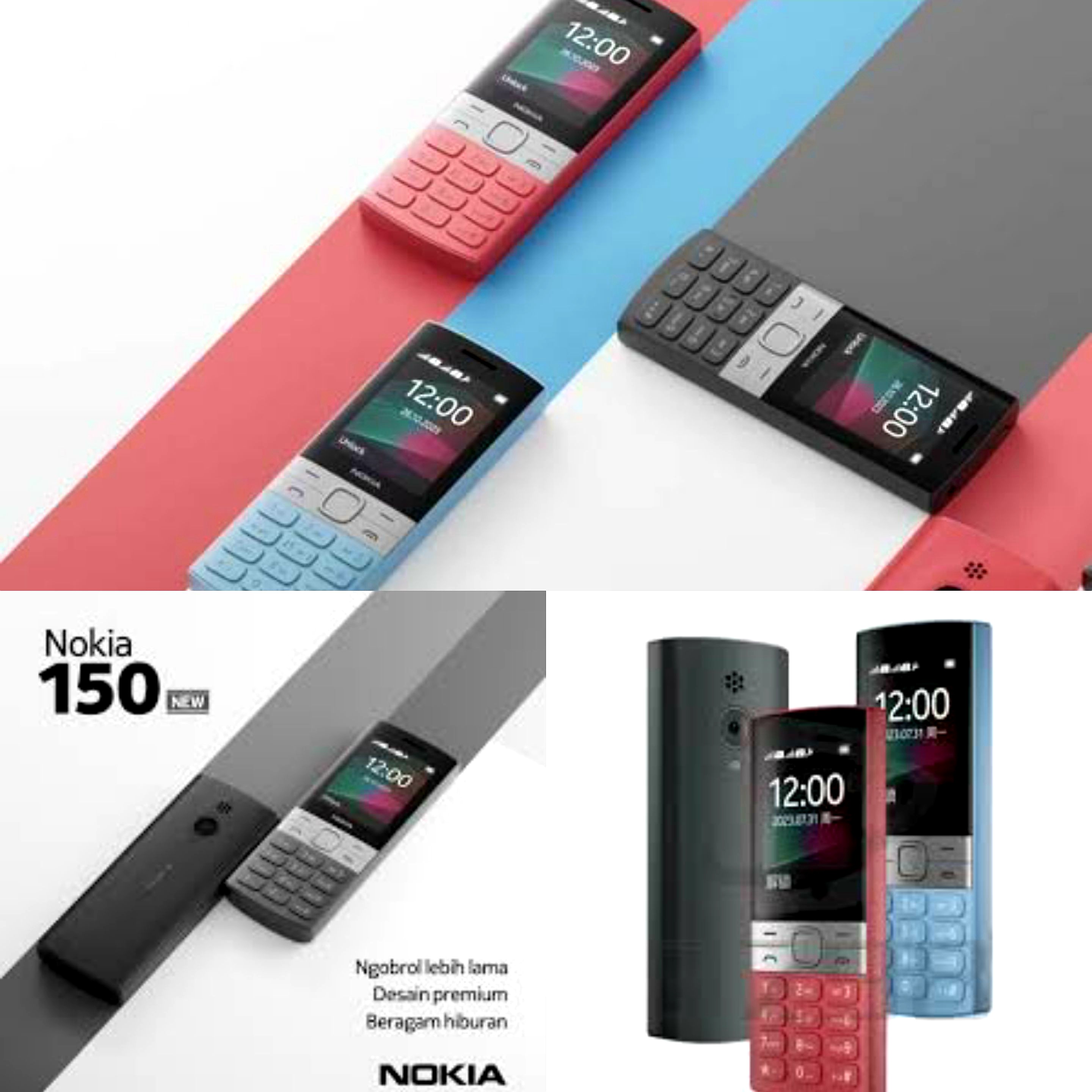 Rilis (ulang) Nokia 150 2023 di Tengah Gempuran Ponsel-ponsel Canggih. Ternyata Ini Keunggulannya