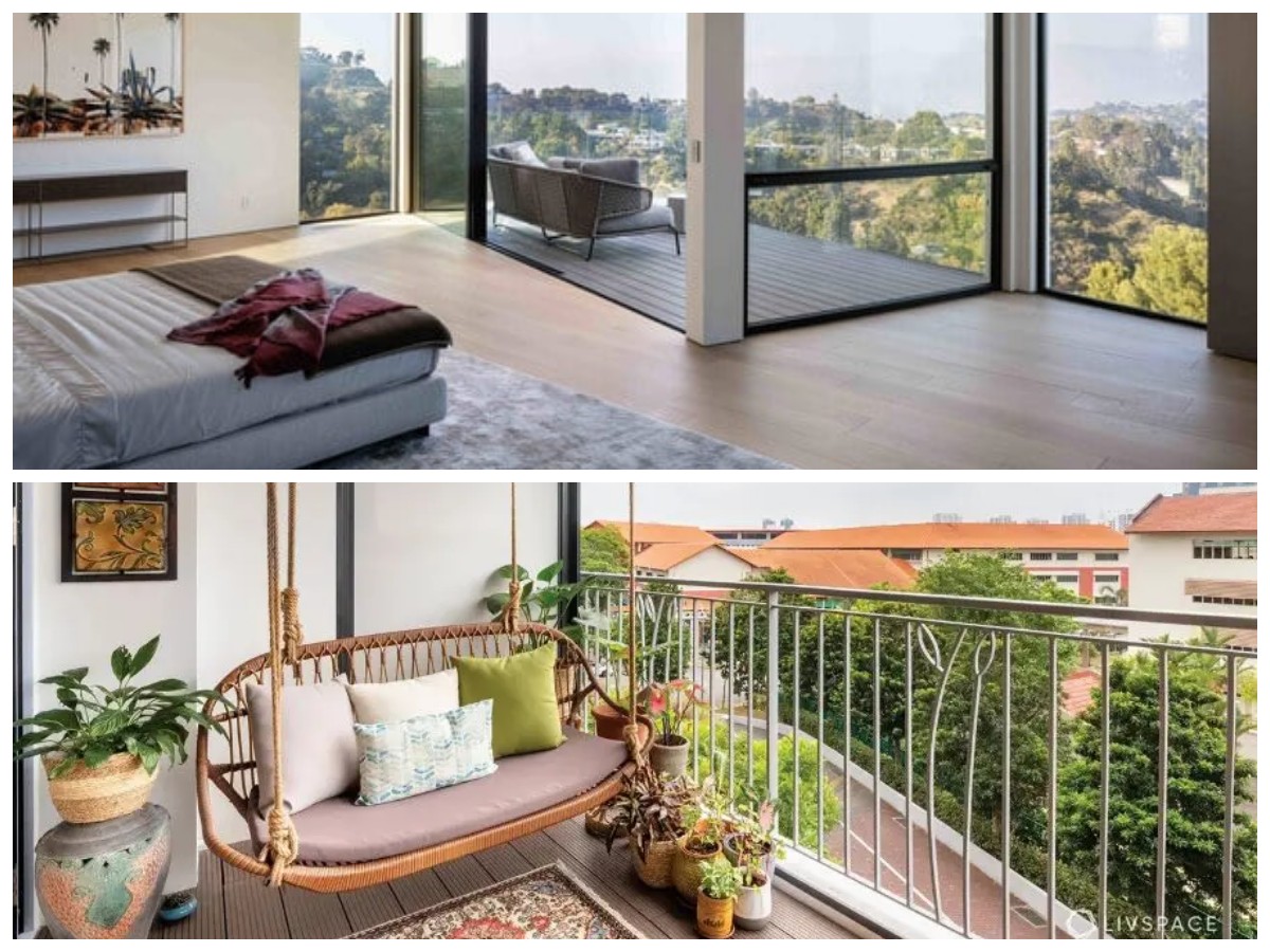 Balkon di Kamar Tidur, Ruang Santai Minimalis yang Bikin Rumah Makin Nyaman