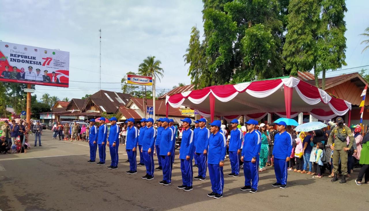 Kecamatan PAS Terjunkan 2 Regu Gerak Jalan