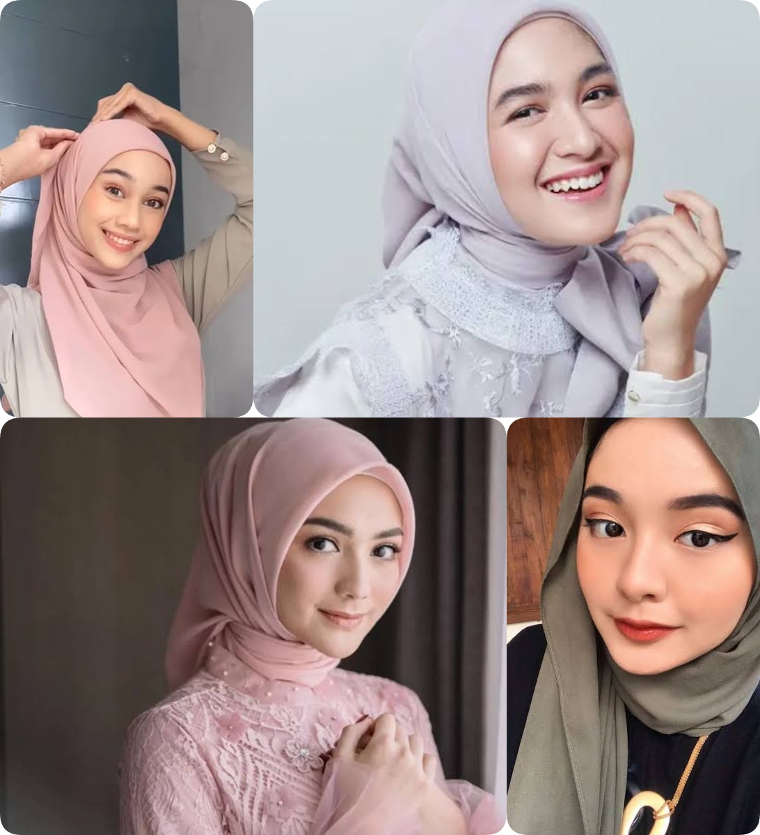 Tetap Modis dan Cantik. Inspirasi 4 Jilbab Untuk Lebaran Ini Bikin Kamu Tampil Elegan di Hari Nan Fitri