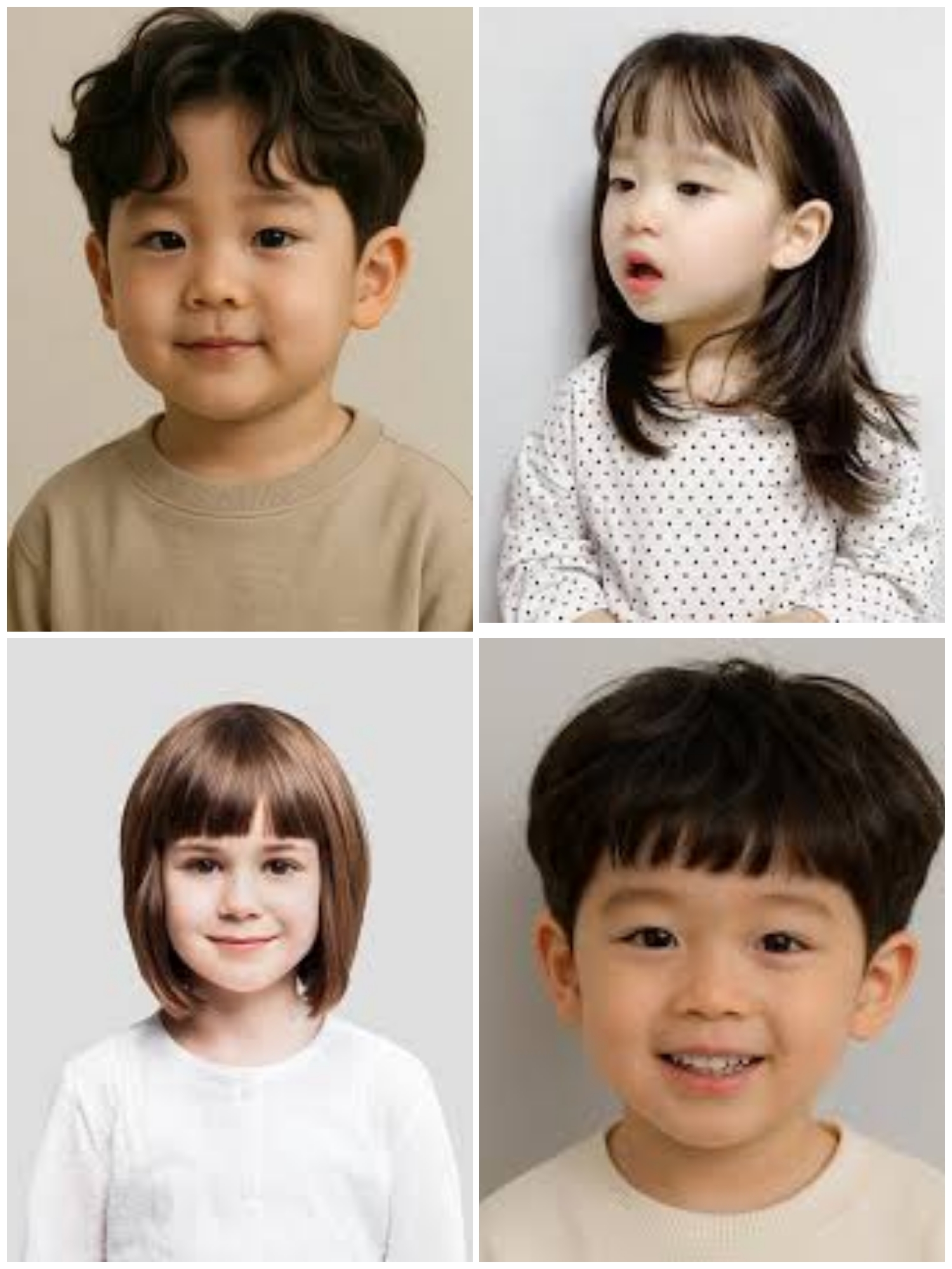 6 Pilihan Gaya Potongan Rambut Anak yang Lucu dan Menarik