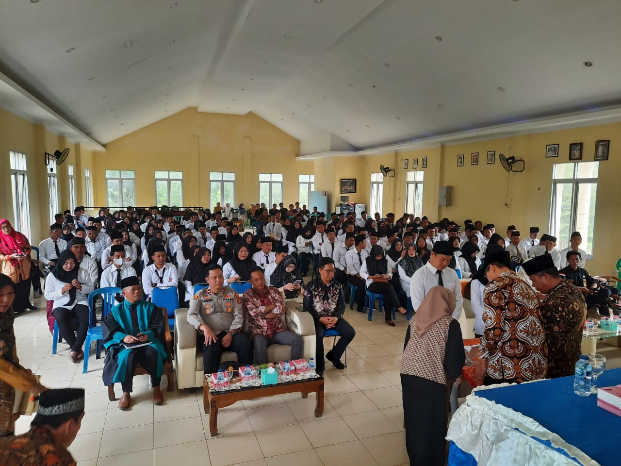 Hadiri Pelantikan Pantarlih, Ini Pesan Kapolsek Pagar Alam Selatan