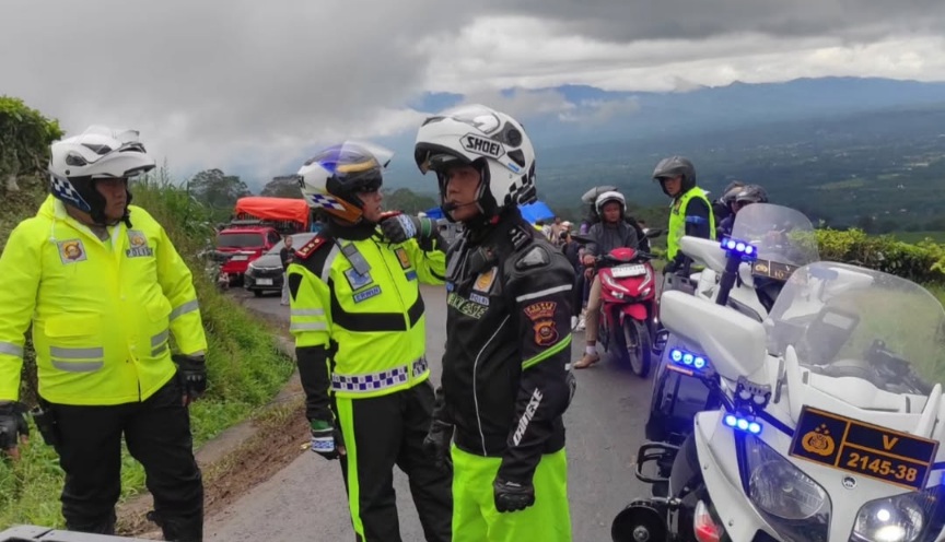 Pastikan Kenyamanan Berwisata, Kapolres Bersama PJU Patroli Wisata 