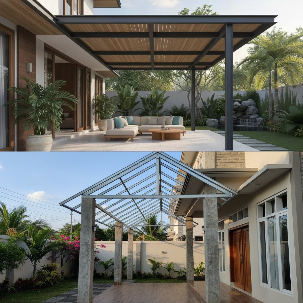 Salah Memilih Atap Teras Dapat Mengakibatkan Kerugian, Berikut Panduan Baja Ringan Berdasarkan Standar Teranya