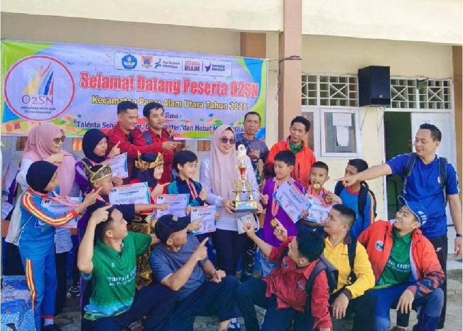 SDN 1 Pagar Alam Juara Umum O2SN Kecamatan Pagar Alam Utara 2026