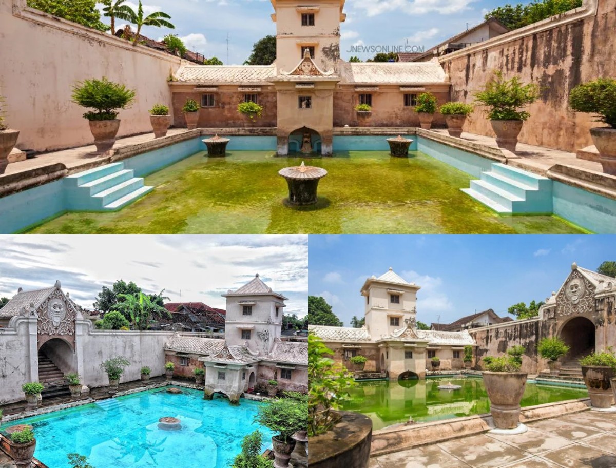 Sejarah Taman Sari Jogja: Arsitektur dan Memiliki Bagian-Bagian dalam Taman Sari!