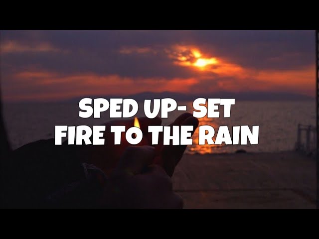 Lirik Set Fire To The Rain - Adele Terjemahan dan Makna