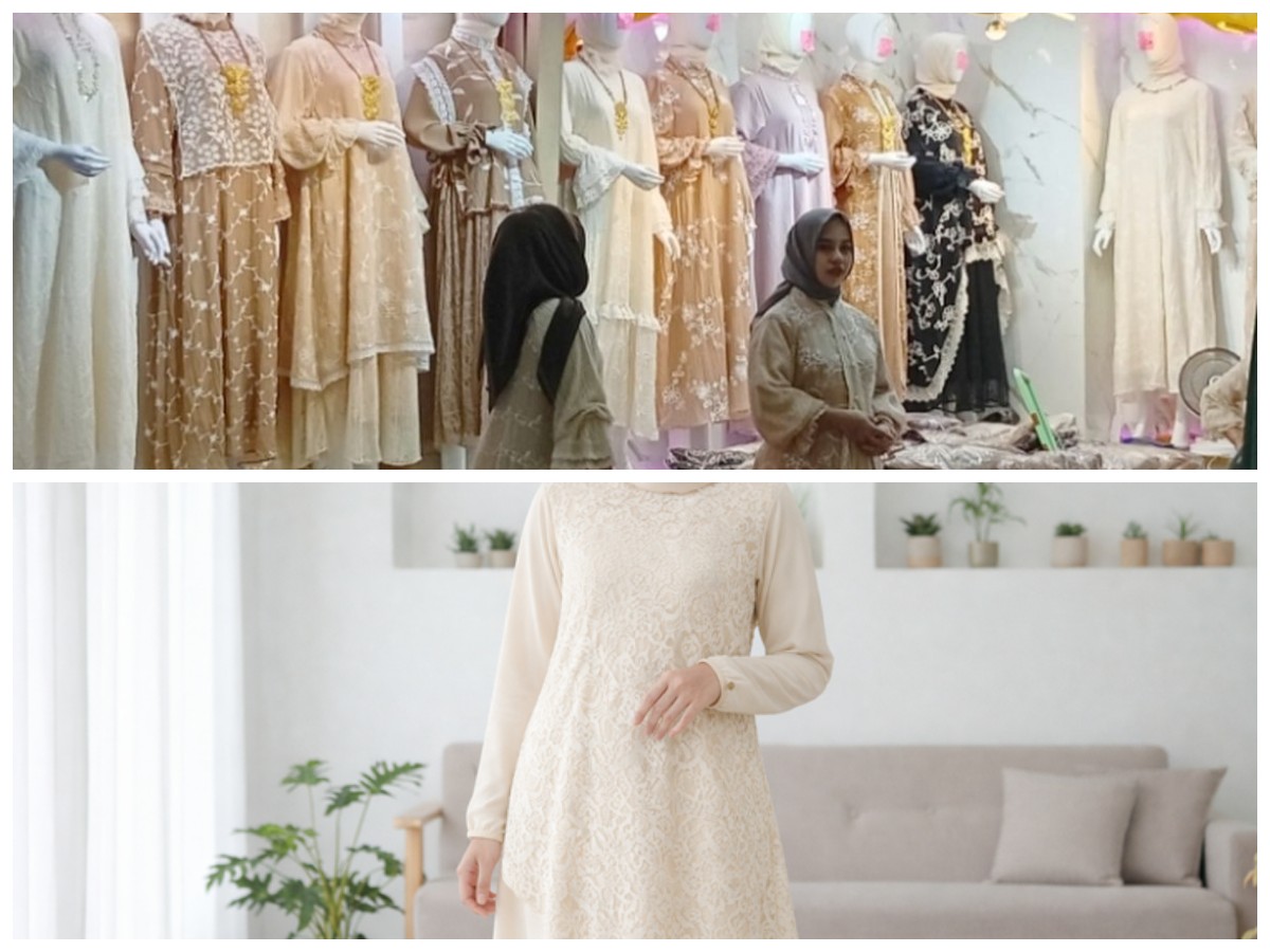 Gamis “Bini Orang” Viral di Lebaran 2026, Ini Inspirasi Modelnya!