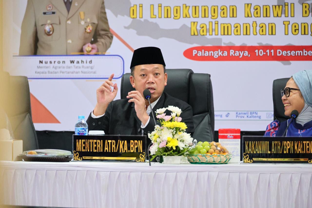 Menteri ATR/BPN Tekankan Pembenahan Menyeluruh Hadapi Disrupsi Pelayanan Pertanahan