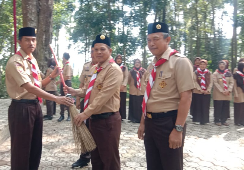 Peringati HUT Pramuka ke 63, Hutan Kayu Bandar Jadi Lokasi Perkemahan Sriwijaya