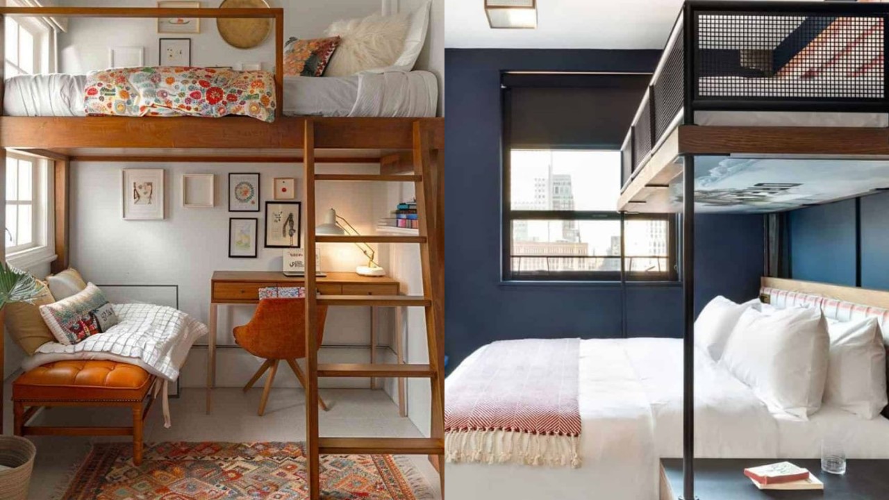 Inspirasi Desain Tempat Tidur Tingkat dengan Penyimpanan Pintar!