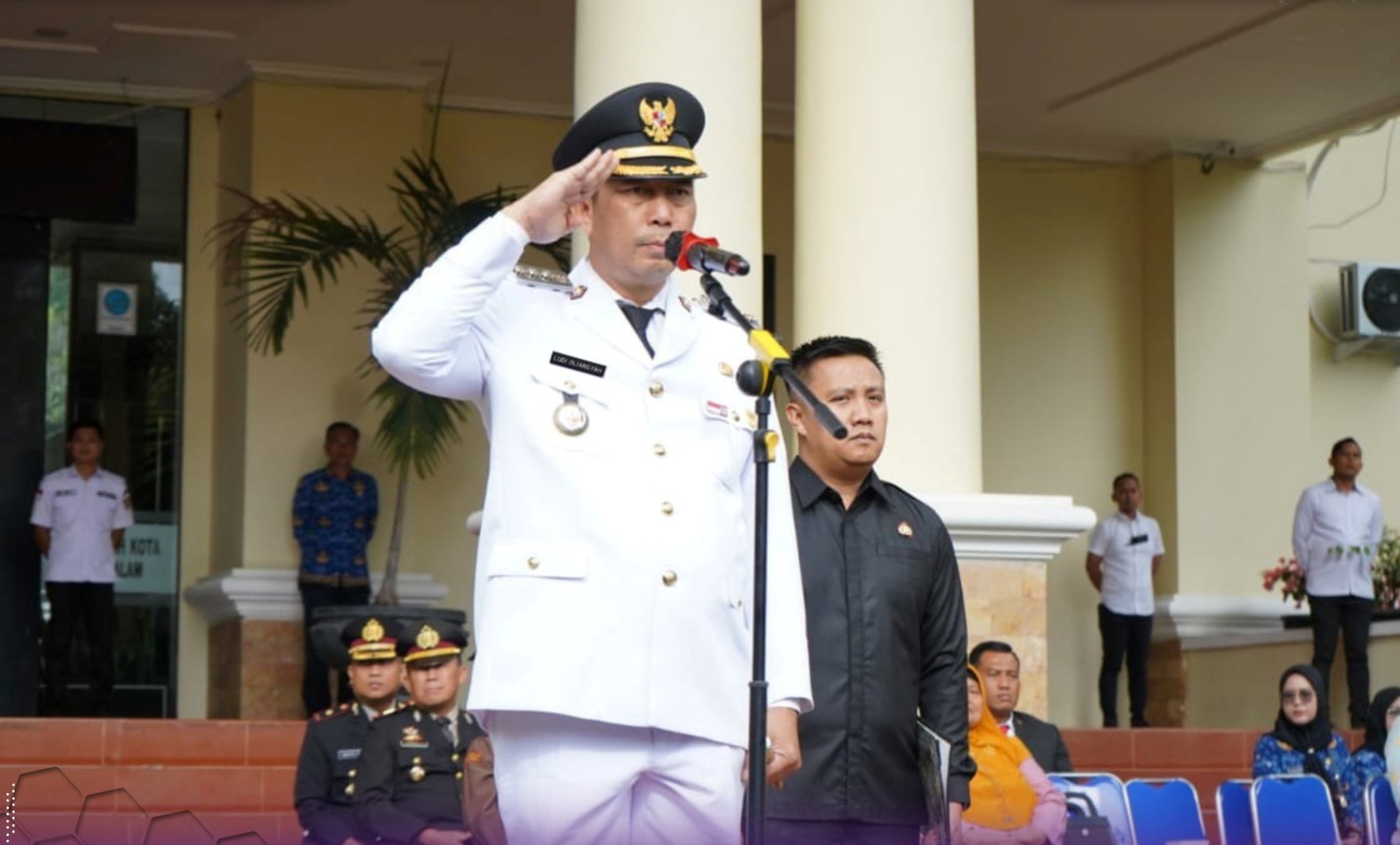 Bangun Pagar Alam dengan Semangat Juang Para Pahlawan, Wali Kota Pimpin Upacara Hari Pahlawan 2025